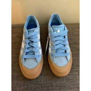 NWT Adidas Court TNS Premiere RT Light Blue /Gum Shoes M 7.5 W 8.5*Read*